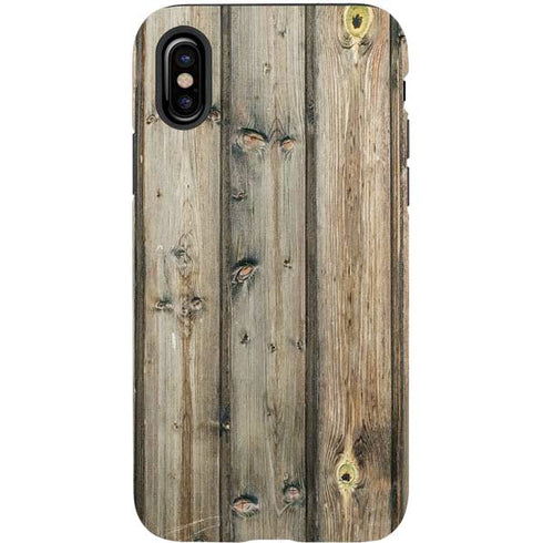 Natural Weathered Wood iPhone X Pro Case