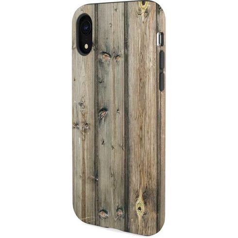 Natural Weathered Wood iPhone XR Pro Case