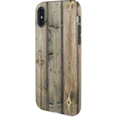 Natural Weathered Wood iPhone XS Pro Case