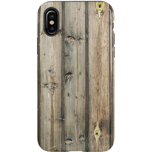 Natural Weathered Wood iPhone XS Pro Case
