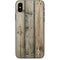 Natural Weathered Wood iPhone XS Skin