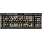 Natural Weathered Wood K95 RGB PLATINUM Mechanical Gaming Keyboard Skin