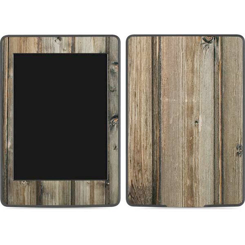 Natural Weathered Wood Amazon Kindle Skin