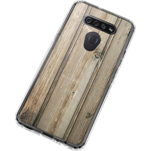 Natural Weathered Wood LG K51/Q51 Clear Case