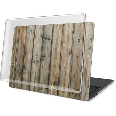 Natural Weathered Wood MacBook Pro 15in (2016-19) Case plus Skin