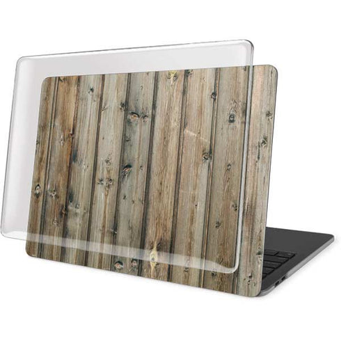 Natural Weathered Wood MacBook Pro 16in (2019-20) Case plus Skin