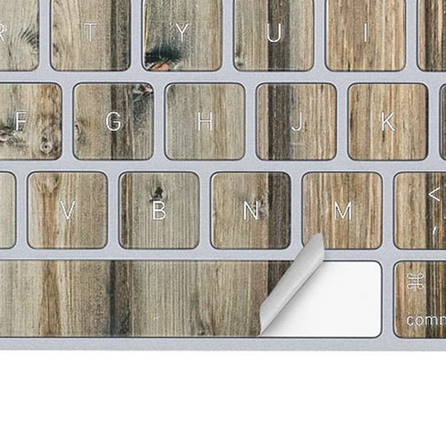 Natural Weathered Wood Magic Keyboard Skin