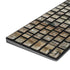 Natural Weathered Wood Magic Keyboard with Numeric Keypad Skin