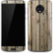 Natural Weathered Wood Moto G6 Skin