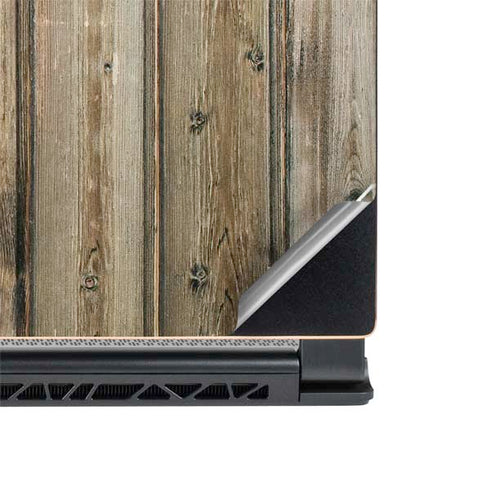Natural Weathered Wood MSI GS65 Stealth Laptop Skin