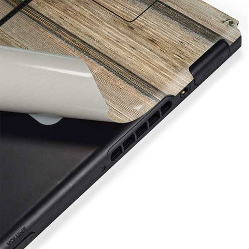 Natural Weathered Wood Nintendo Switch Bundle Skin