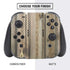 Natural Weathered Wood Nintendo Switch Bundle Skin
