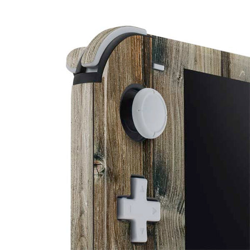 Natural Weathered Wood Nintendo Switch Lite Skin