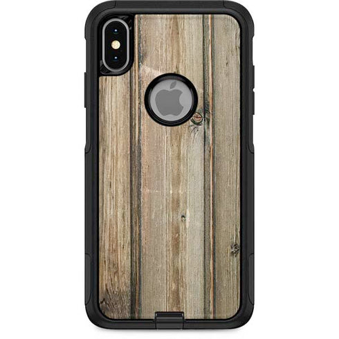 Natural Weathered Wood Otterbox Commuter iPhone Skin
