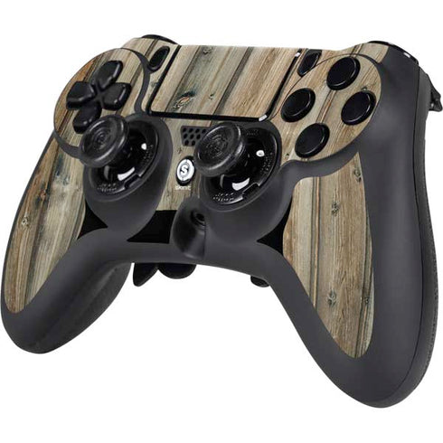 Natural Weathered Wood PS4/PC SCUF Impact Controller Skin