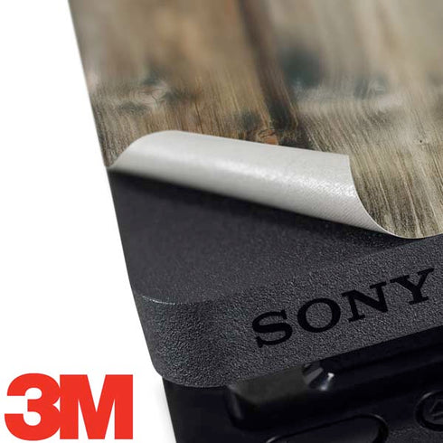 Natural Weathered Wood PS4 Slim Skin