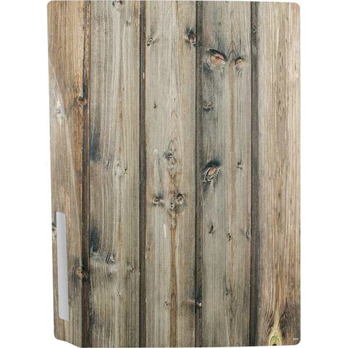 Natural Weathered Wood PS5 Bundle Skin