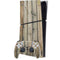 Natural Weathered Wood PS5 Slim Digital Edition Bundle Skin