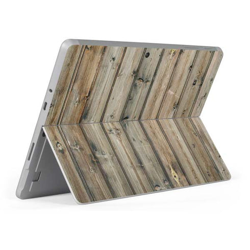 Natural Weathered Wood Surface Go Skin