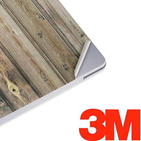 Natural Weathered Wood Surface Laptop 2 Skin