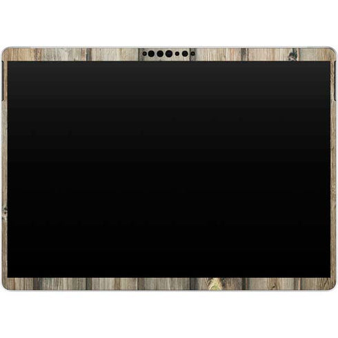 Natural Weathered Wood Surface Pro 9 Skin