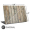 Natural Weathered Wood Universal Laptop 11in (8.8 x 6.2in) Skin
