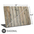 Natural Weathered Wood Universal Laptop 16in (13 x 9.4in) Skin