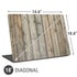 Natural Weathered Wood Universal Laptop 18in (14.6 x 10.6in) Skin