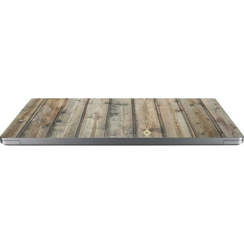 Natural Weathered Wood Universal Laptop 18in (14.6 x 10.6in) Skin
