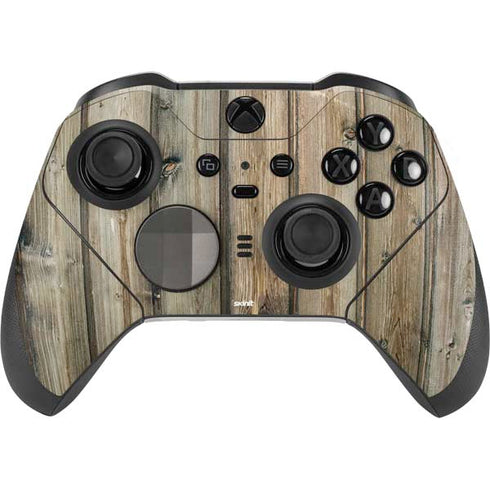 Natural Weathered Wood Xbox Elite Wireless Controller Series 2 Skin