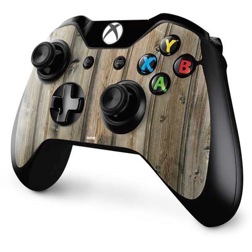 Natural Weathered Wood Xbox One Controller Skin