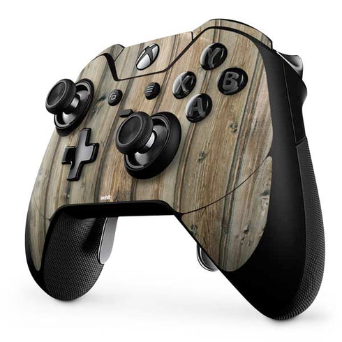 Natural Weathered Wood Xbox One Elite Controller Skin