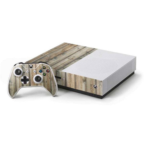 Natural Weathered Wood Xbox One Skins