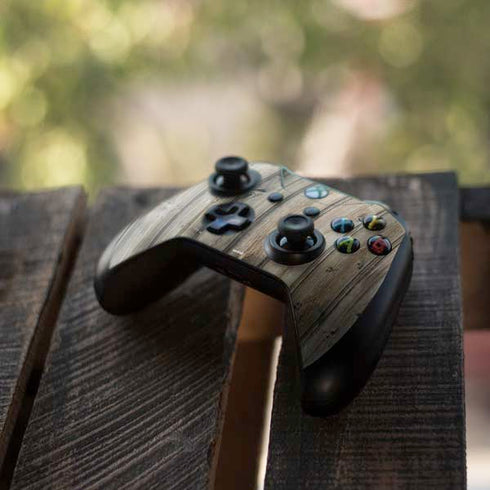 Natural Weathered Wood Xbox One S Controller Skin