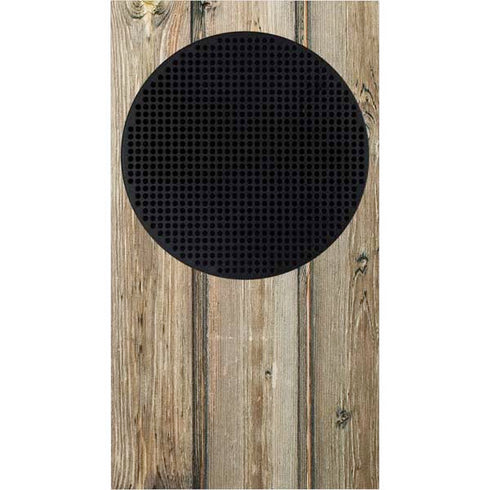 Natural Weathered Wood Xbox Series S Console Skin