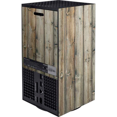 Natural Weathered Wood Xbox Series X Bundle Skin