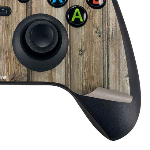 Natural Weathered Wood Xbox Series X Controller Skin