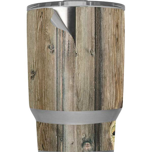 Natural Weathered Wood Yeti 20oz Tumbler Skin