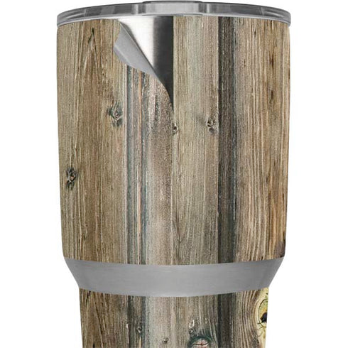 Natural Weathered Wood Yeti 30oz Rambler Tumbler Skin