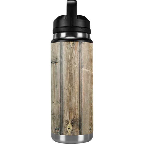 Natural Weathered Wood YETI Rambler 26oz Bottle Skin