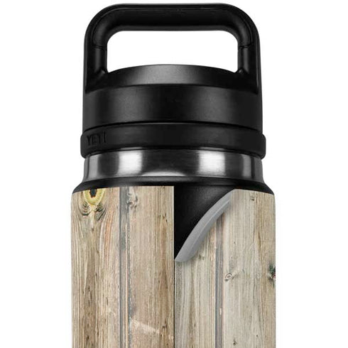 Natural Weathered Wood YETI Rambler 26oz Bottle Skin