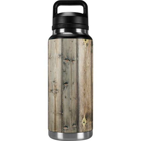 Natural Weathered Wood YETI Rambler 36oz Bottle Skin