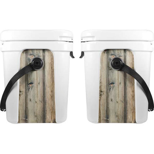 Natural Weathered Wood YETI Roadie 24 Hard Cooler Skin