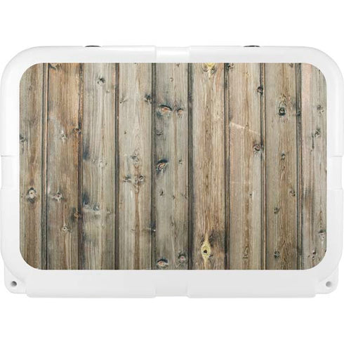 Natural Weathered Wood YETI Tundra 35 Hard Cooler Skin