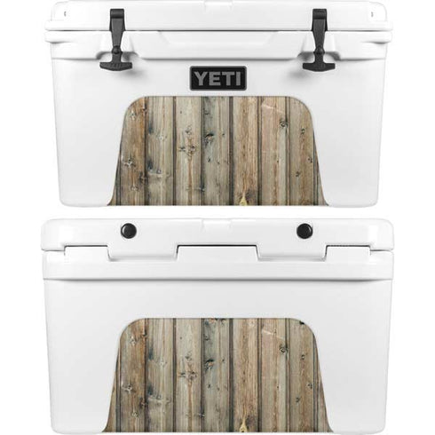 Natural Weathered Wood YETI Tundra 45 Hard Cooler Skin