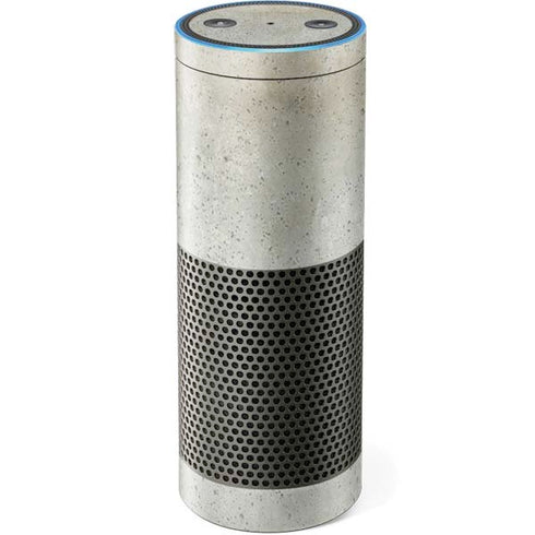 Natural White Concrete Amazon Echo Skin