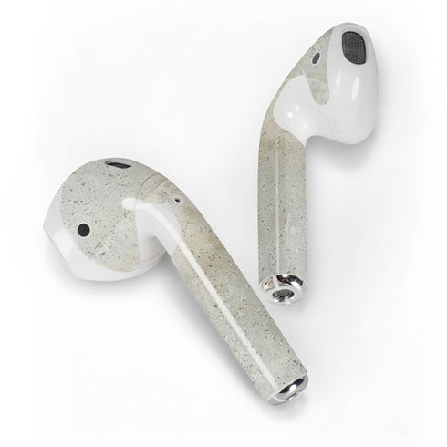 Natural White Concrete Apple AirPods 2 Skin