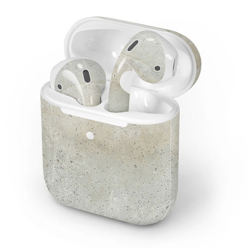 Natural White Concrete Apple AirPods 2 Skin