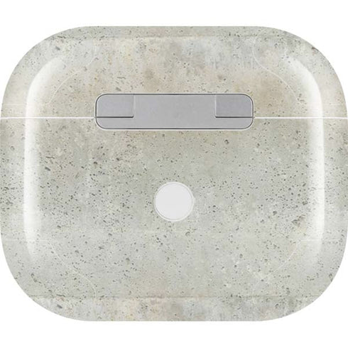Natural White Concrete Apple AirPods (3rd Gen 2021) Skin