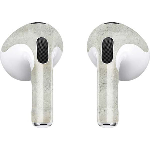 Natural White Concrete Apple AirPods (3rd Gen 2021) Skin